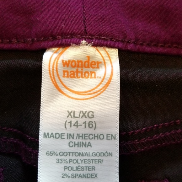 Wonder Nation Super Soft Stretchy Jeggings - Picture 2 of 7